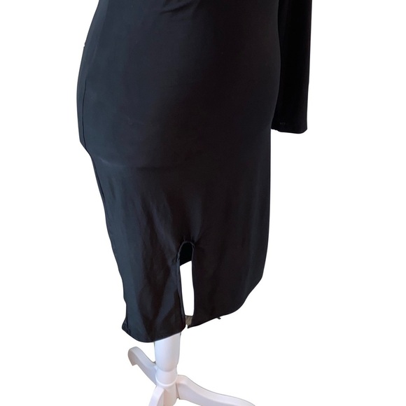 21 Saints Midi One-shoulder Cocktail Dress with Cutout on Left Shoulder size M - Picture 6 of 10